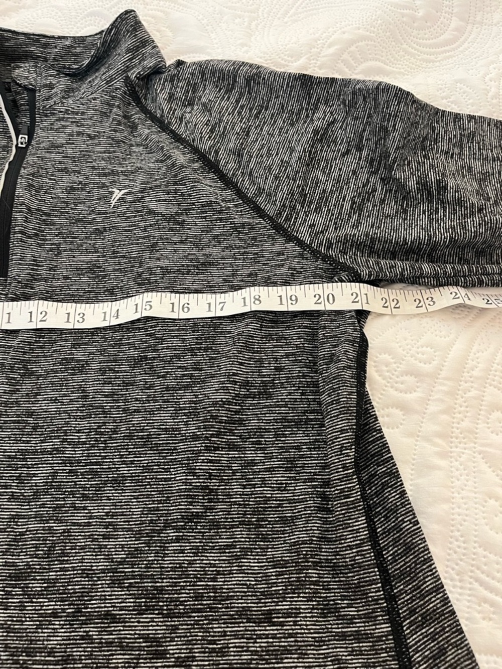 Old Navy Women's Gray Heather Half-Zip Utility Jacket - Picture 5 of 7